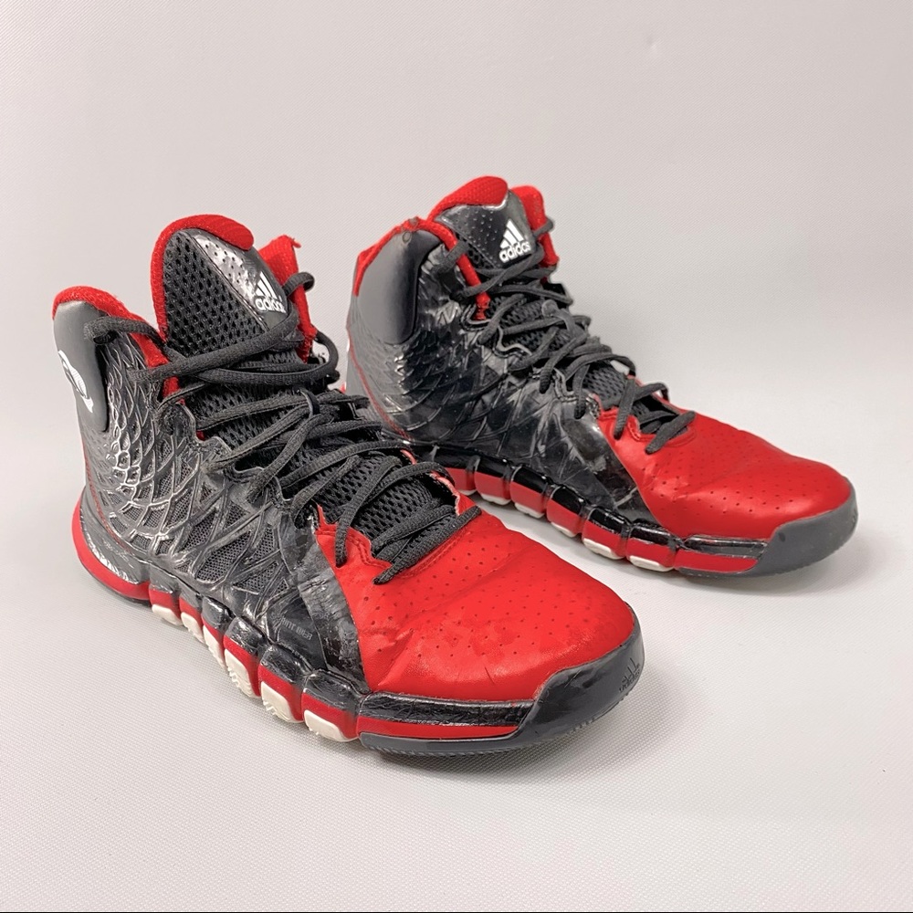 Size 11.5 - Adidas D Rose 773 University Red